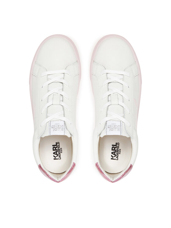 Karl Lagerfeld Kids Karl Lagerfeld Kids Sneakersy Z30377 S Biały