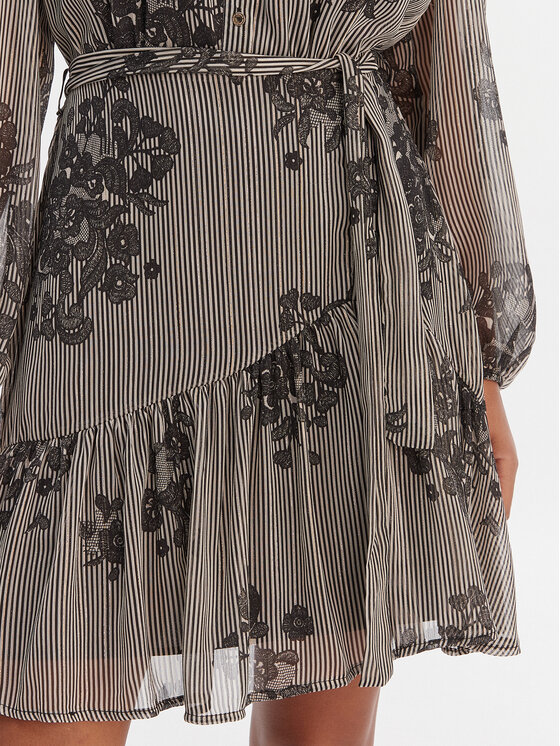 Morgan Morgan Krekla kleita 261-ROUTY.F Melns Regular Fit