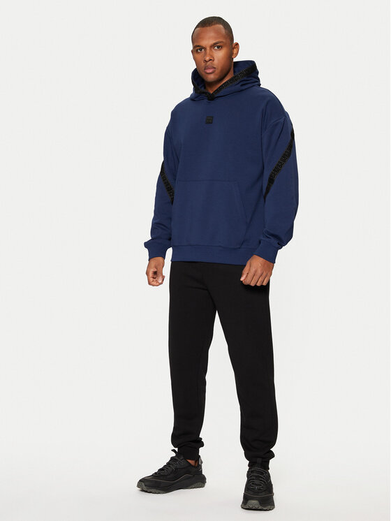 HUGO HUGO Sweatshirt Dagarito 50521429 Dunkelblau Relaxed Fit