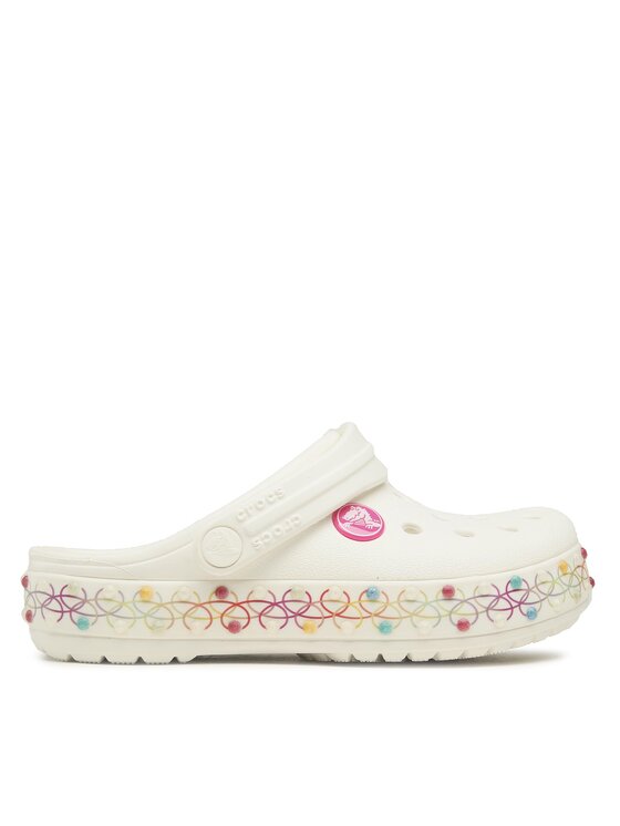 Crocs Crocs Klapki Crocband Stretch 208270 Biały