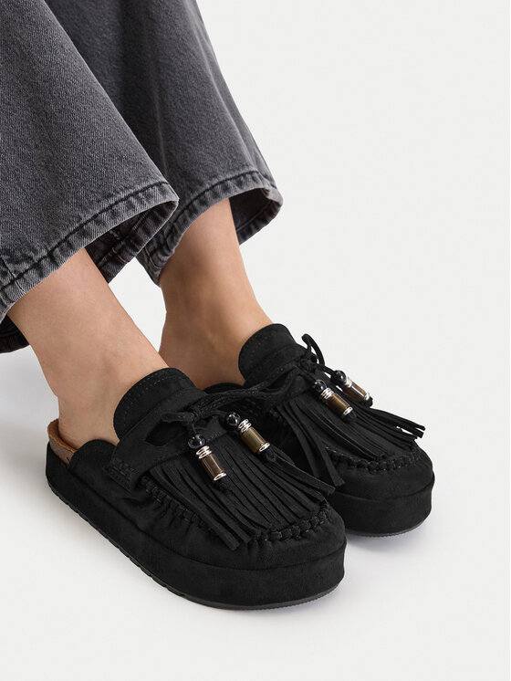 DeeZee DeeZee Pantoletten CEO-HXX25C05-2 Schwarz