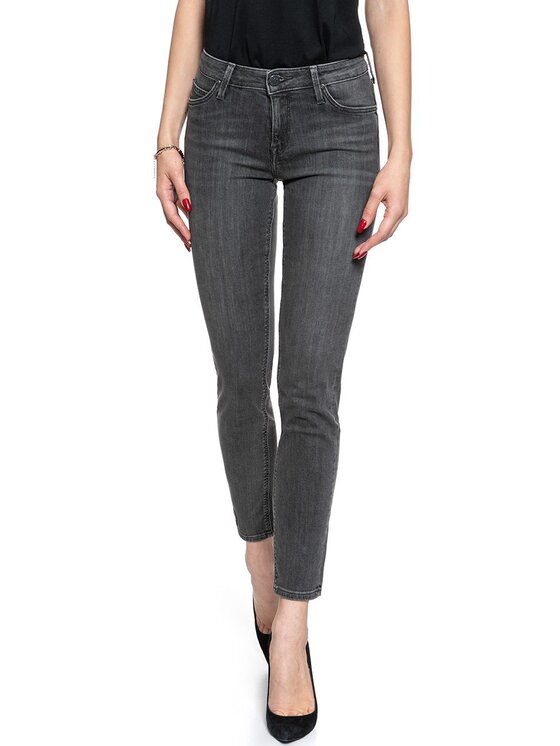 Lee Lee Jeansy ELLY Szary Slim Fit