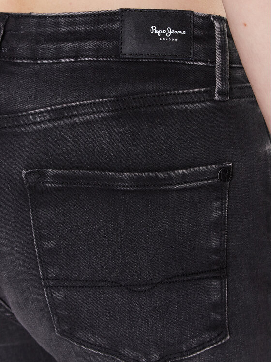 Pepe Jeans Pepe Jeans Jeansy Regent PL204171 Černá Skinny Fit
