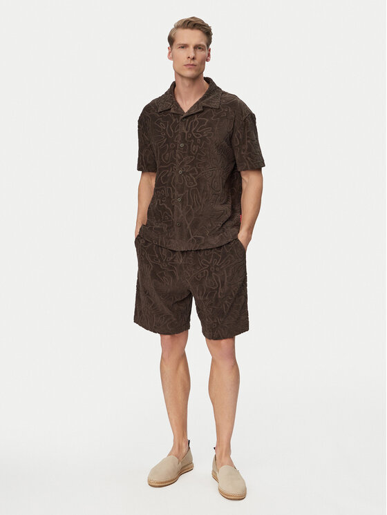 JOOP! Jeans JOOP! Jeans Košulja Moana 30101962 Tamno smeđa Regular Fit