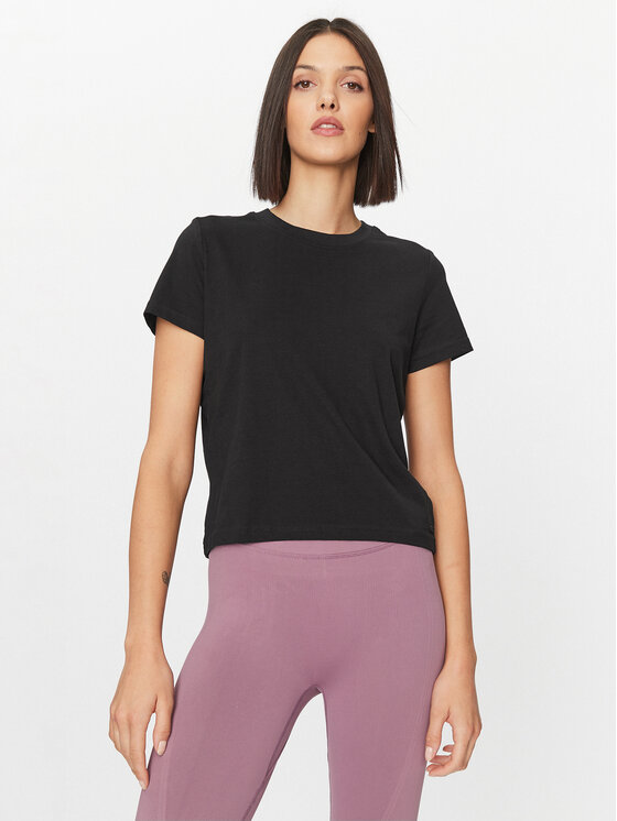 4F Tricou 4FWAW23TTSHF1169 Negru Regular Fit