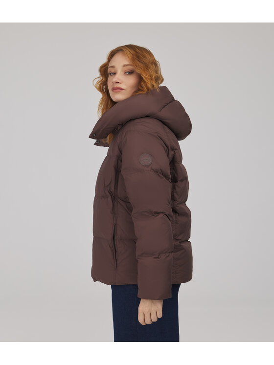 Lee Cooper Lee Cooper Kurtka przejściowa JENNIFER Brązowy Regular Fit
