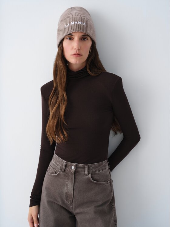La Mania La Mania Czapka STOCKHOLM Brązowy
