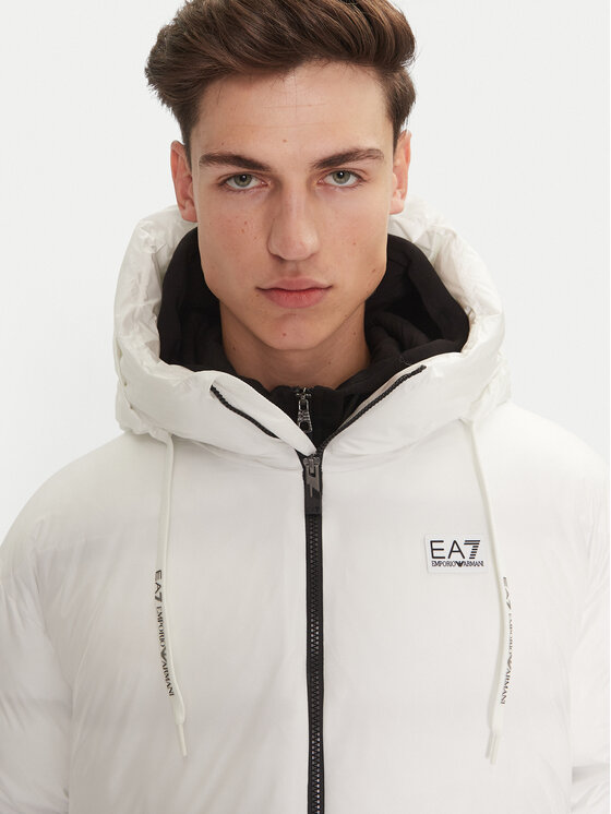 EA7 Emporio Armani EA7 Emporio Armani Zimska jakna 6DPB19 PNGAZ 1100 Bela Regular Fit
