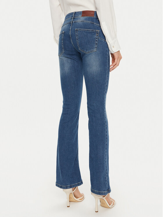 Rinascimento Rinascimento Jeans hlače CFC0120186003 Mornarsko modra Regular Fit
