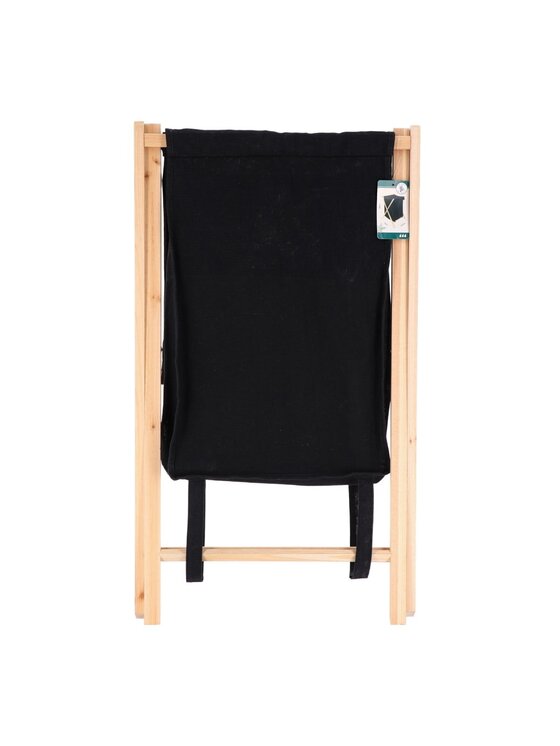 MIAhome MIAhome Kosz łazienkowy na pranie 64x43,5x41 cm SKANE 90 L Czarny