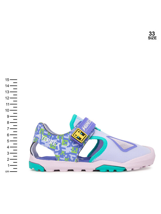 adidas adidas Sandali Minecraft Terrex Captain Toey 2.0 Sandals JR1317 Vijolična