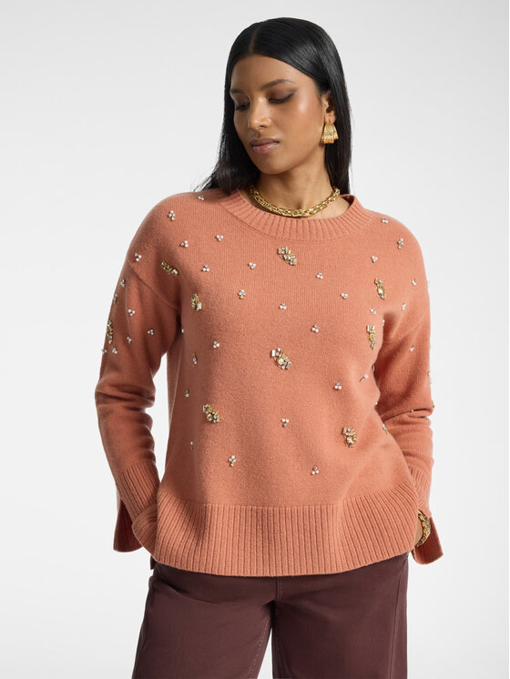 Elena Mirò Elena Mirò Maglione M010Z100803N006 Rosa Regular Fit