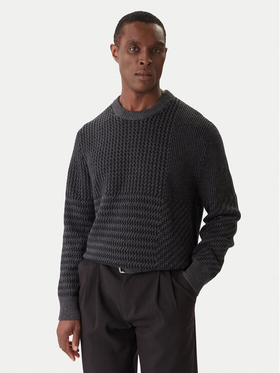 Calvin Klein Calvin Klein Sweater LV04LD306G Szürke Regular Fit