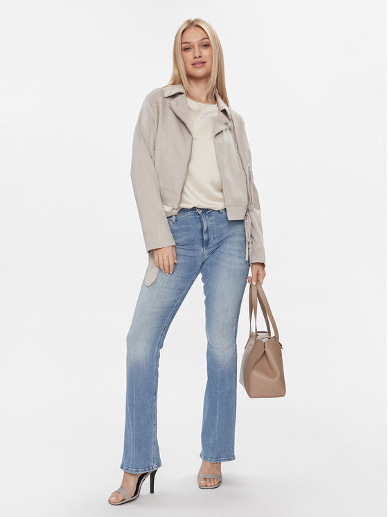 Guess Guess Демісезонна куртка Celeste W4RL10 WFWQ0 Сірий Regular Fit