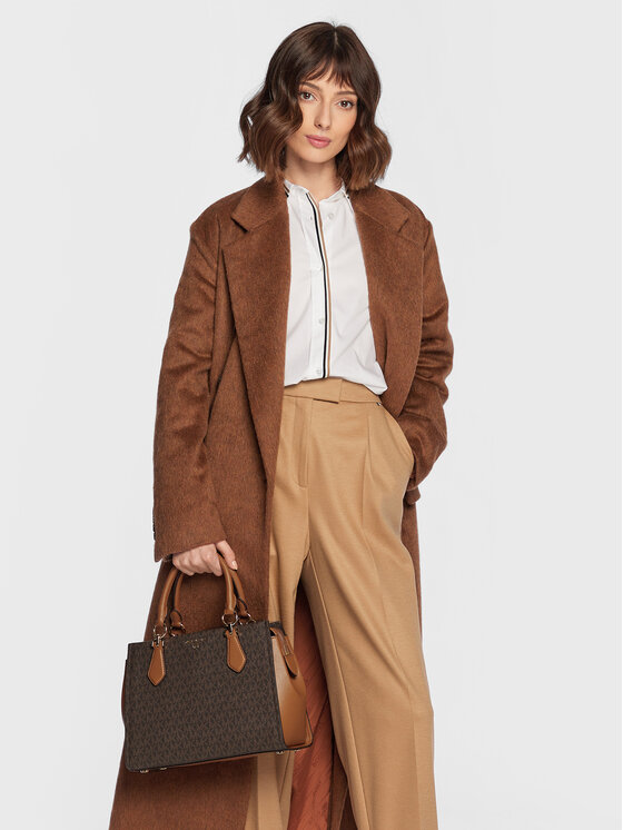 MICHAEL Michael Kors MICHAEL Michael Kors Ročna torba Marilyn 30S2G6AS2B Rjava