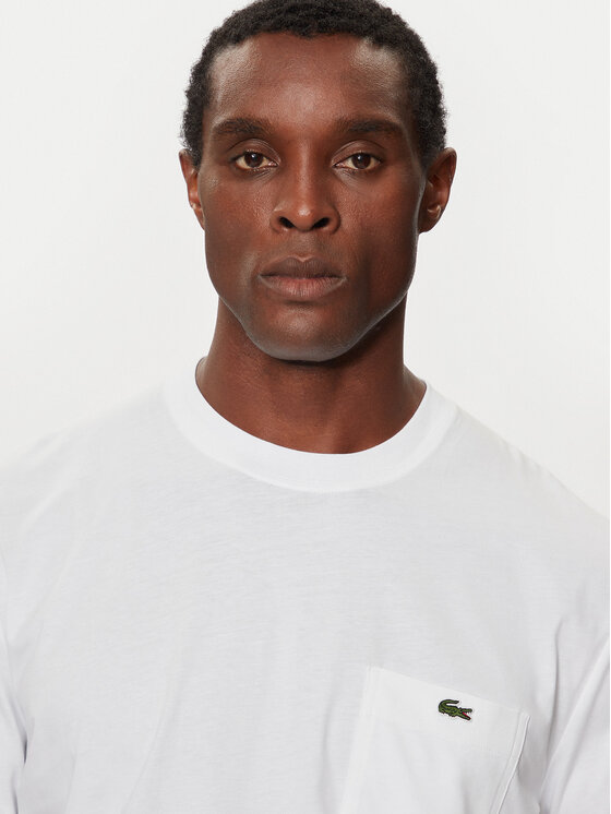 Lacoste Lacoste T-Shirt TH2827 Bílá Regular Fit