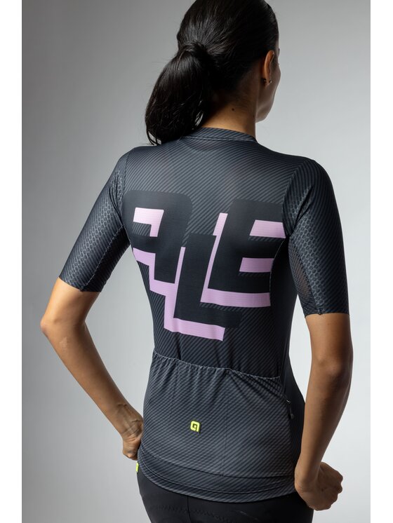 Alé Cycling Alé Cycling Koszulka rowerowa PR-E Multiverso Czarny Fitted Fit