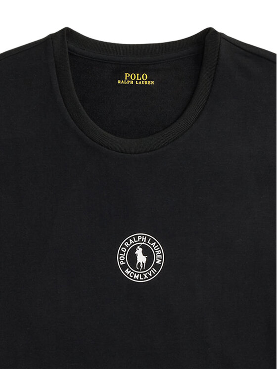 Polo Ralph Lauren Polo Ralph Lauren T-shirt 714P01951001 Crna Slim Fit