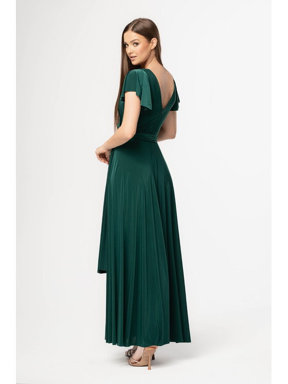 Aurora Aurora Sukienka Abelia Zielony Feminine Fit