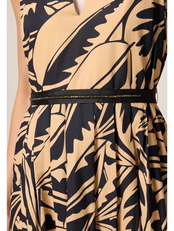 Oltre Oltre Vestito da giorno 7362R004887N0R2 Crema A-Line Fit