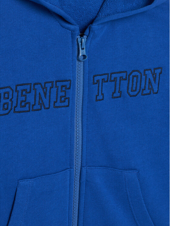 United Colors Of Benetton United Colors Of Benetton Majica dugih rukava 3J68G503V Plava Regular Fit