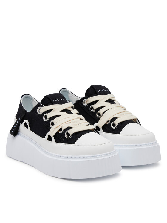 Inuikii Inuikii Trampki Matilda Canvas Low 30102-025 Czarny