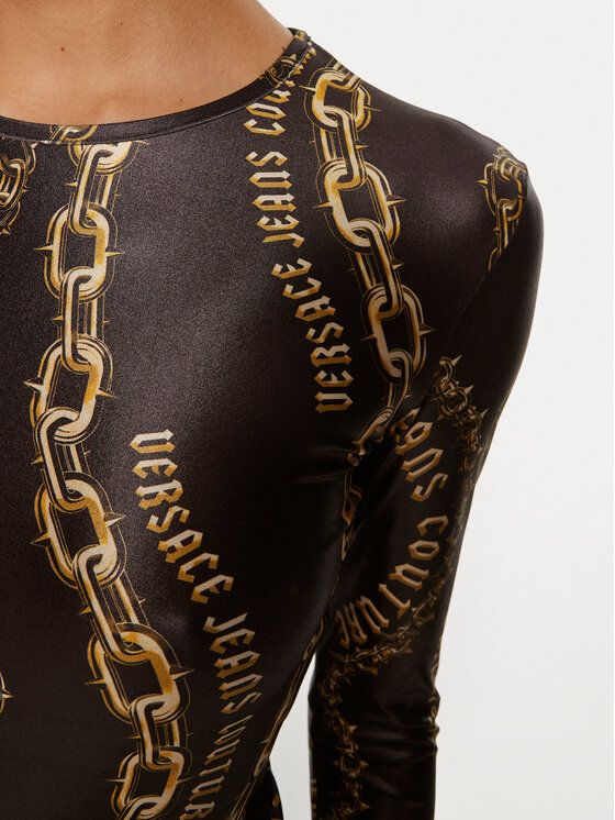Versace Jeans Couture Versace Jeans Couture κορμάκι 77HAM2A1 JS417 Μαύρο Slim Fit