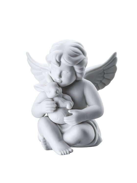 Rosenthal Rosenthal Figurka Anioł duży z zającem Biały