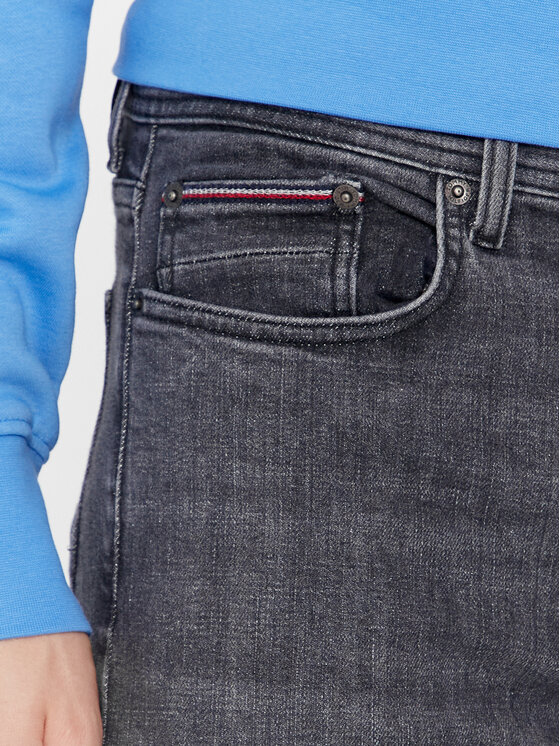 Tommy Hilfiger Tommy Hilfiger Дънки Bleecker MW0MW33965 Сив Slim Fit