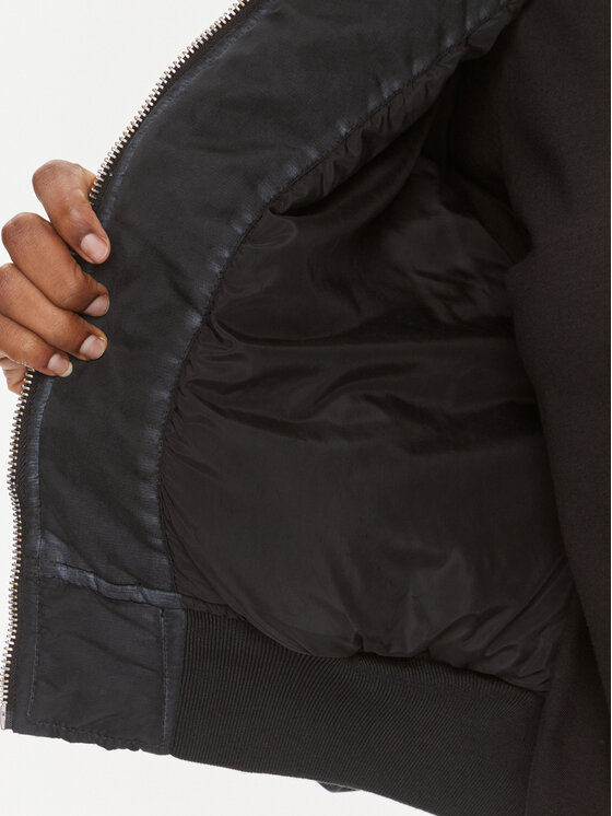 Calvin Klein Jeans Calvin Klein Jeans Μπόμπερ μπουφάν J20J221378 Μαύρο Relaxed Fit