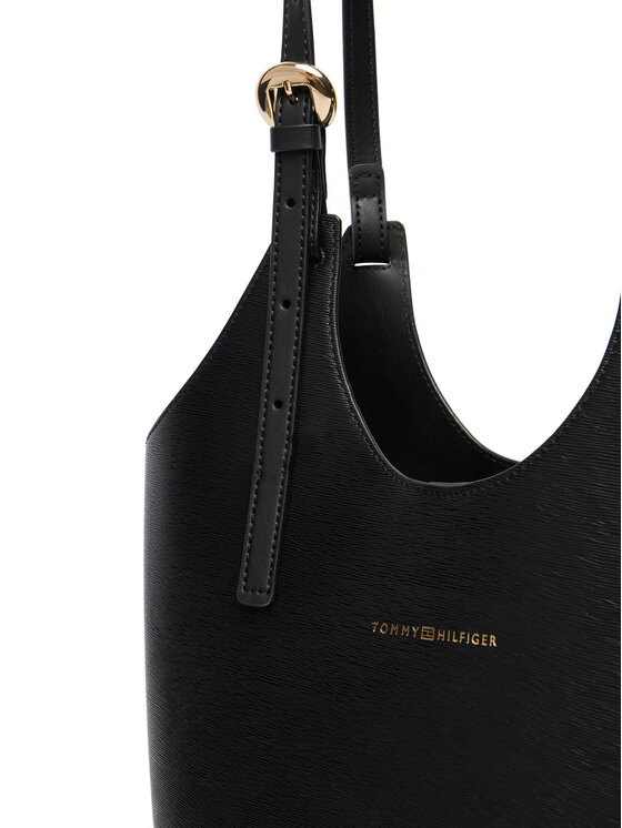 Tommy Hilfiger Tommy Hilfiger Τσάντα Th Modern Tote AW0AW18618 Μαύρο