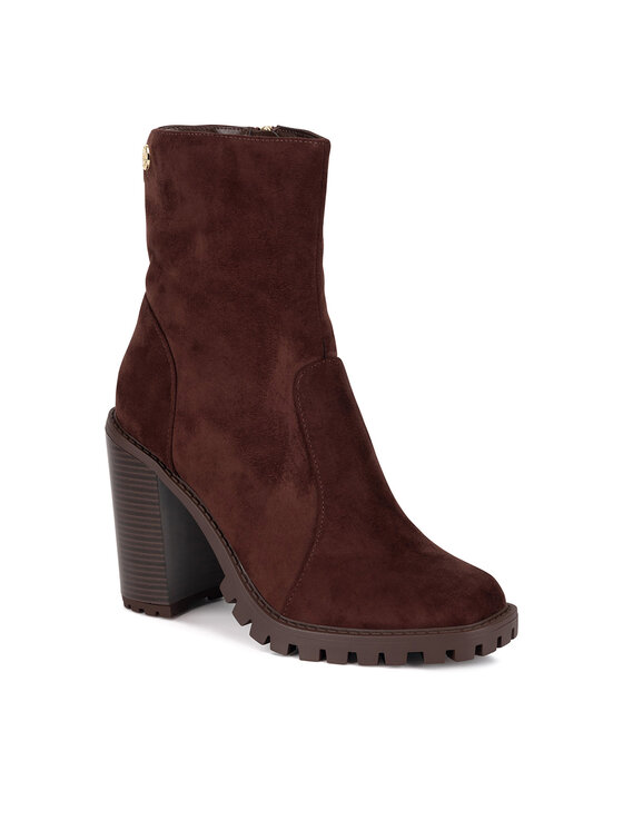 Nine West Nine West Botki WFA2947-1 Brązowy