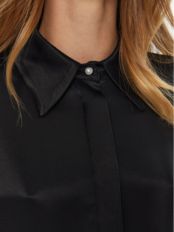 ACCESS FASHION ACCESS FASHION Srajca 44-7044-198 Črna Relaxed Fit