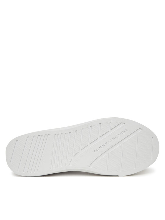 Tommy Hilfiger Tommy Hilfiger Snīkeri Th Cupset Summer Lth FM0FM05487 Balts