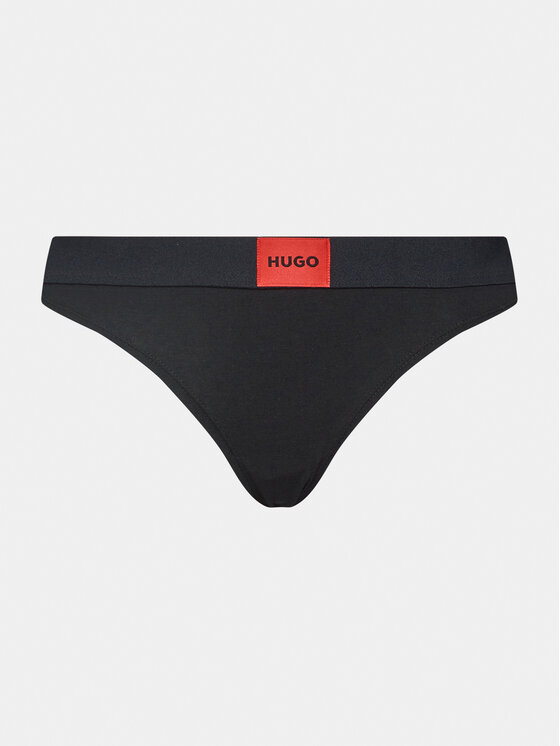 HUGO Hugo Klasične spodnje hlačke Red Label 50502754 Črna