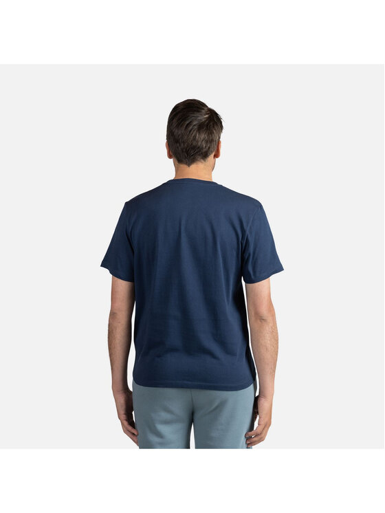 Rossignol Rossignol T-Shirt Cliffside Tee Granatowy Regular Fit