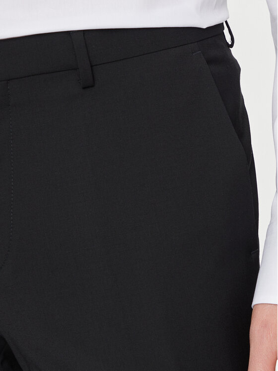 HUGO Hugo Odijelo 50450994 Crna Extra Slim Fit