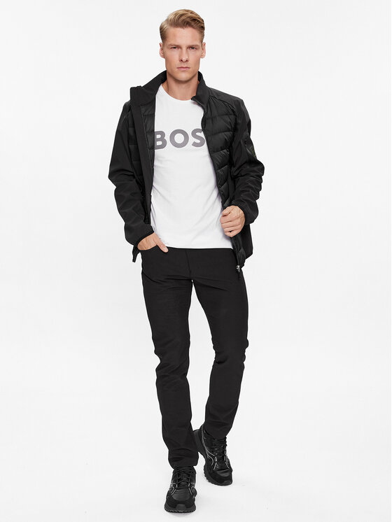 BOSS Boss T-krekls Tee 8 50501195 Balts Regular Fit