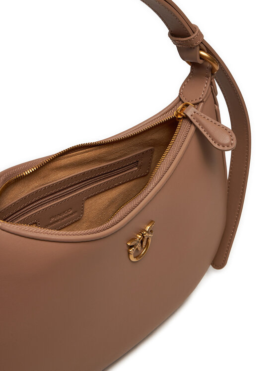 PINKO PINKO Ročna torba Half Moon Mini Fl . AI 24-25 PLTT 102790 A0F1 Rjava