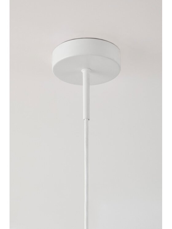 MIAhome MIAhome Lampa wisząca lniana Patraix Beżowy