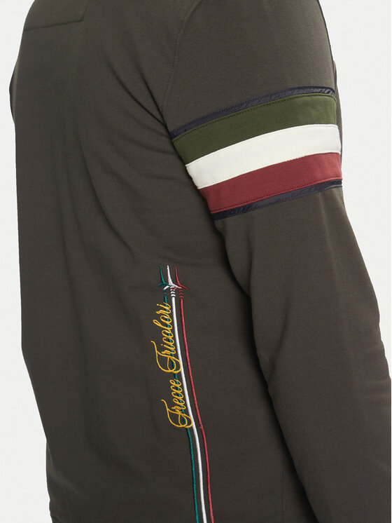 Aeronautica Militare Aeronautica Militare Μπλούζα 242FE1871F439 Χακί Regular Fit