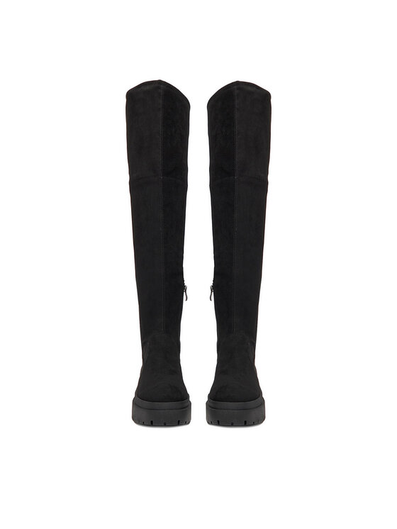 DeeZee DeeZee Cizme lungi muschetar 8761-2 Negru