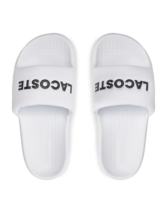 Lacoste Lacoste Şlapi Serve Slide 1.0 747CFA0032 Alb