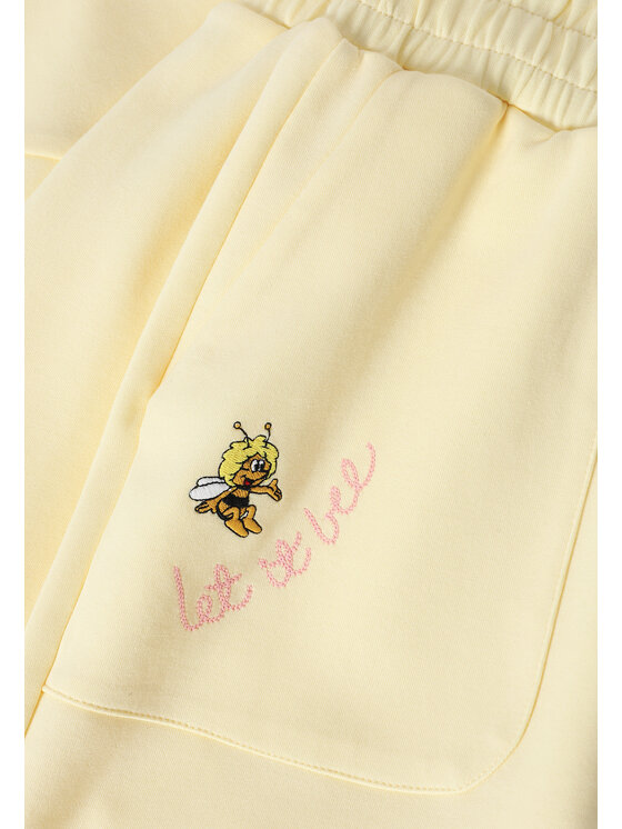 TATUUM Tatuum Spodnie materiałowe ELEGIS Żółty Loose Fit