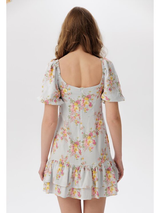 LAURELLA LAURELLA Každodenní šaty 4SS210 Modrá Regular Fit