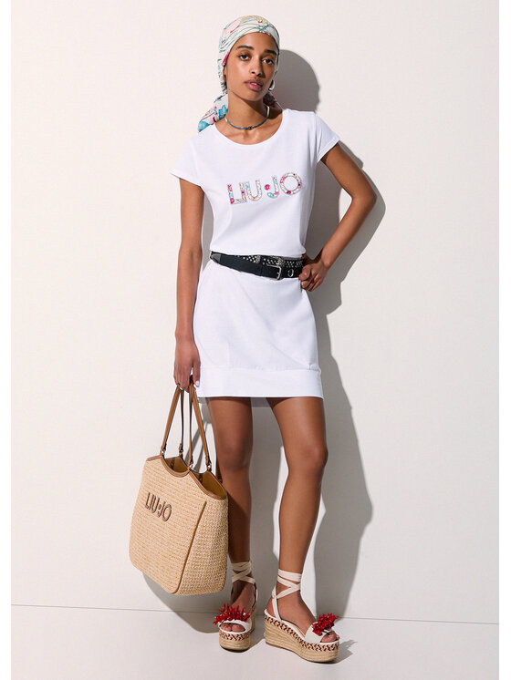Liu Jo Liu Jo Vestito da spiaggia VA6212JS003Q9136 Bianco