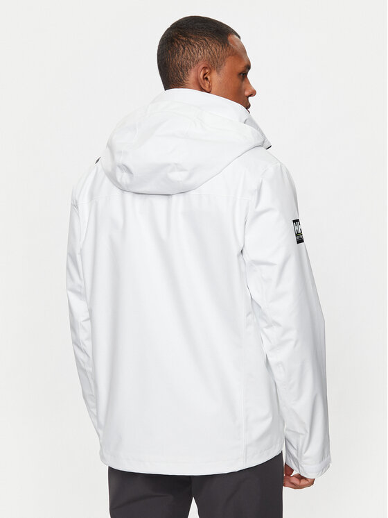 Helly Hansen Helly Hansen Segeljacke Crew Hooded Jacket 2.0 34443 Weiß Regular Fit