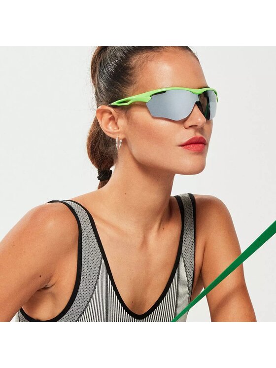 Hawkers Hawkers Okulary przeciwsłoneczne LIME CHROME TRAINING Zielony
