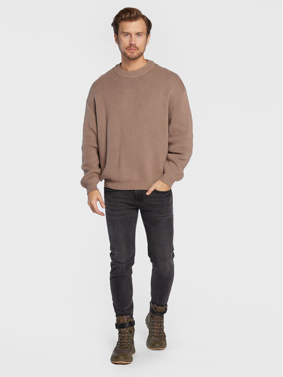 Redefined Rebel Redefined Rebel Pullover Bastian 212056 Braun Regular Fit