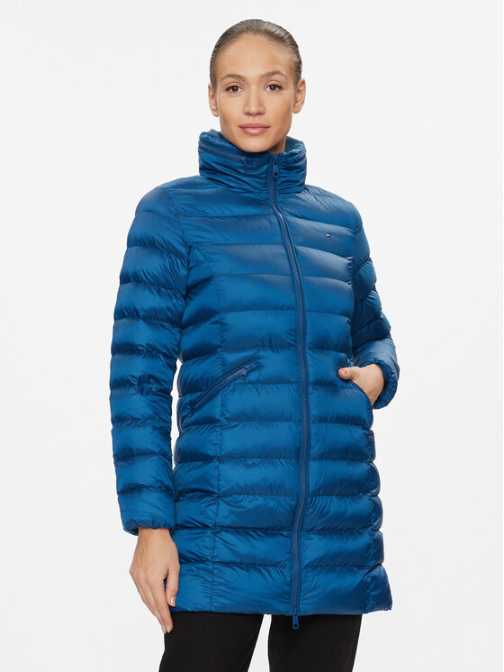 Tommy Hilfiger Tommy Hilfiger Geacă de iarnă Global Stripe WW0WW39221 Albastru Regular Fit